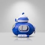 Fun Submarine Toy Water Bottle with Straw