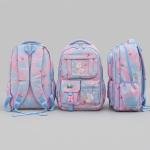 Girls Kawaii Multi-Pocket Backpack