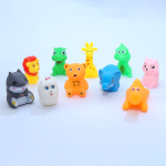 Baby Soft Rubber Squeaking Water Toys