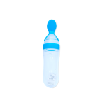 Silicone Squeeze Baby Feeder Spoon Bottle